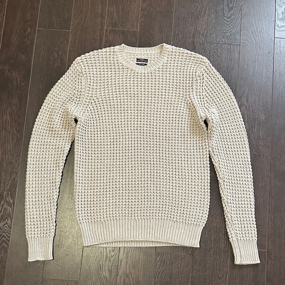 All Saints Men's Grey Sweater